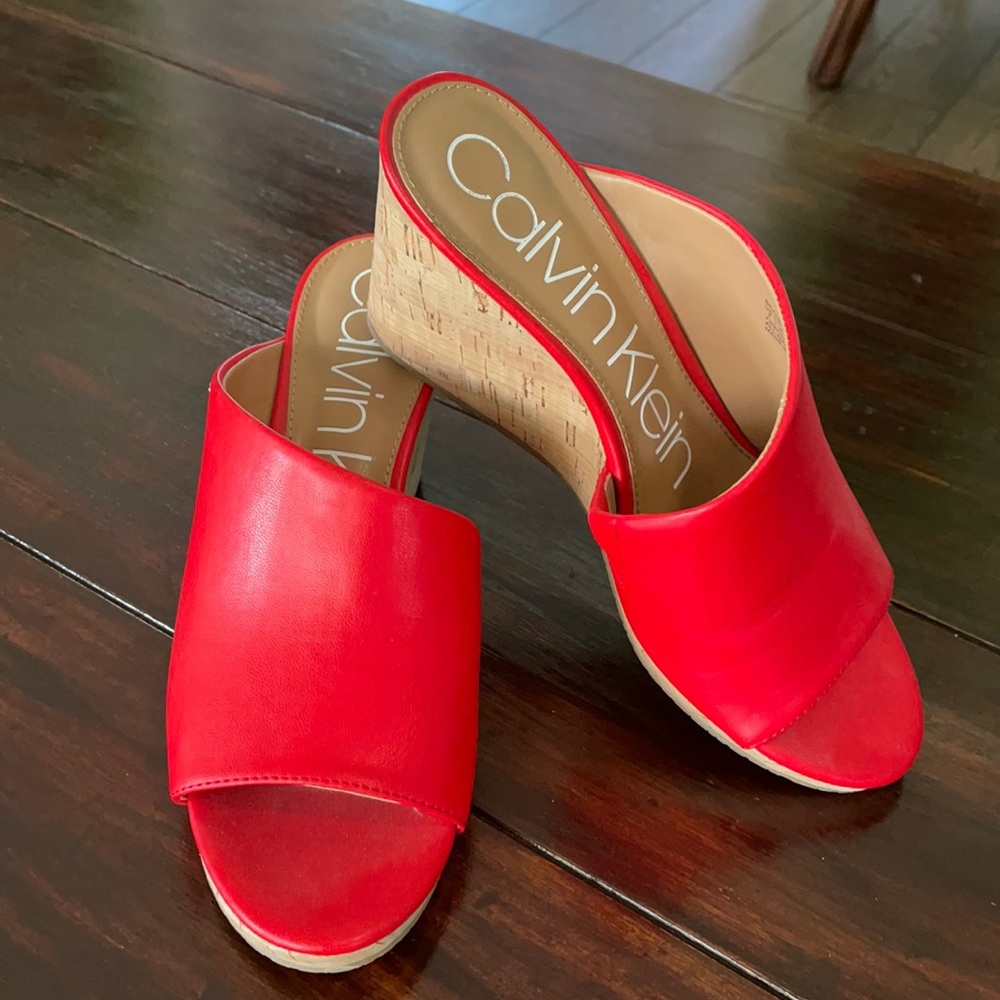 Calvin Klein heels worn once